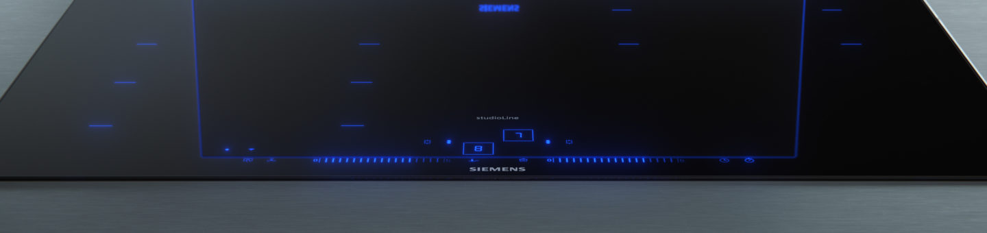 Bild von einem Display eines Kochfeldes - Elektrogeräte bei ViWa Küchen